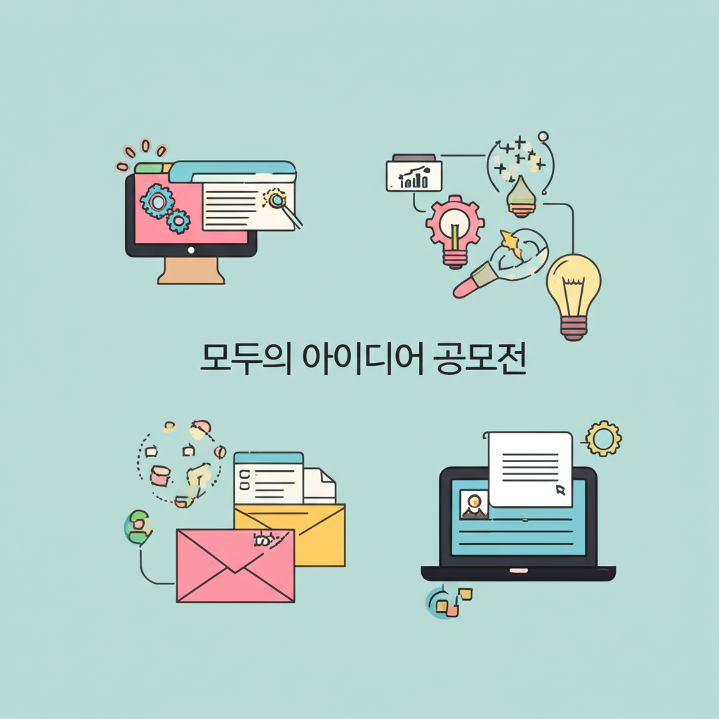  모두의 아이디어 공모전 관련 이미지