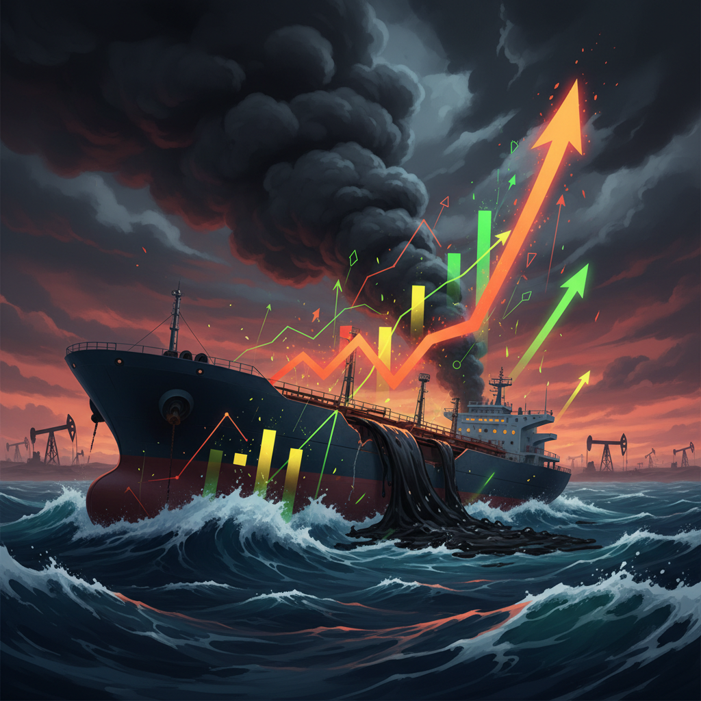 국제 유가가 급등 관련 이미지